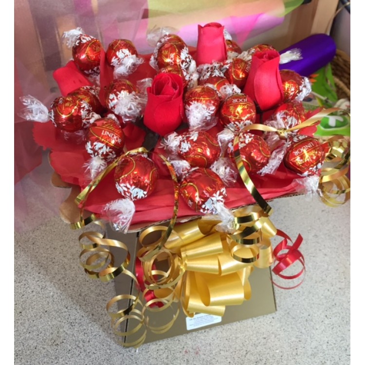 Lindor Chocolate Box Bouquet
